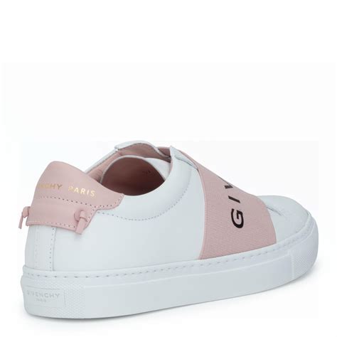 givenchy urban street leather sneakers pink|givenchy jaw high white sneakers.